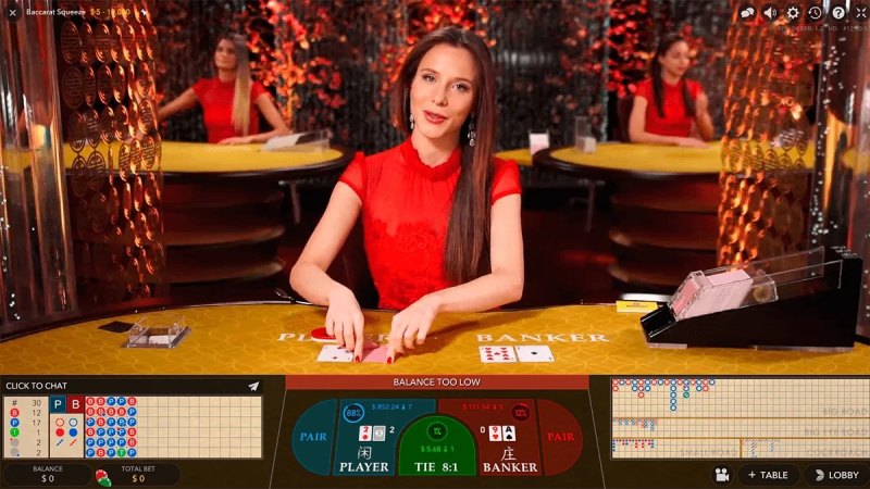 Live Baccarat không còn xa lạ với hầu hết game thủ