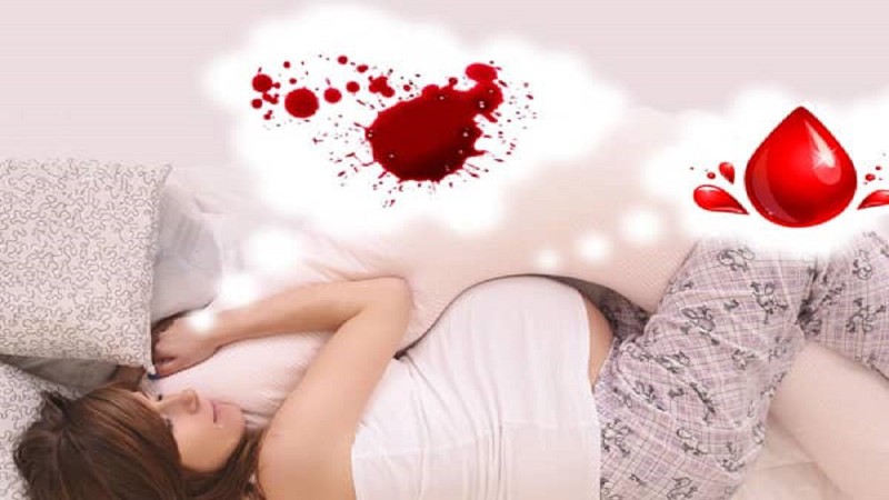 Tình huống phổ biến khi mơ thấy chảy máu
